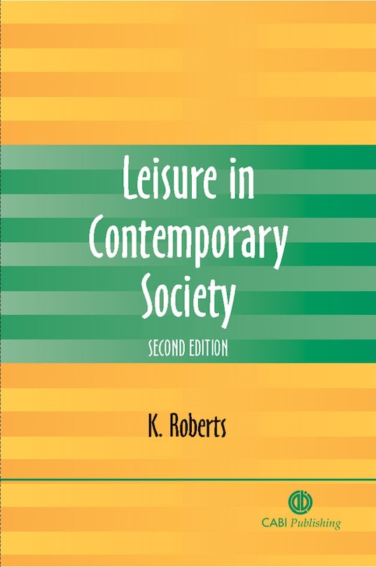 Front cover_Leisure in Contemporary Society