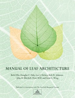 Front cover_Manual of Leaf Architecture