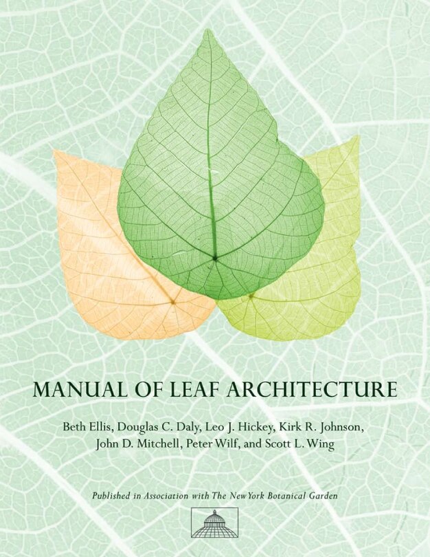 Front cover_Manual of Leaf Architecture