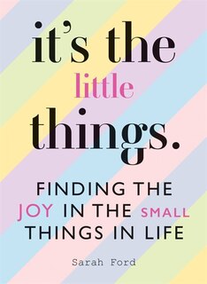Couverture_It's The Little Things