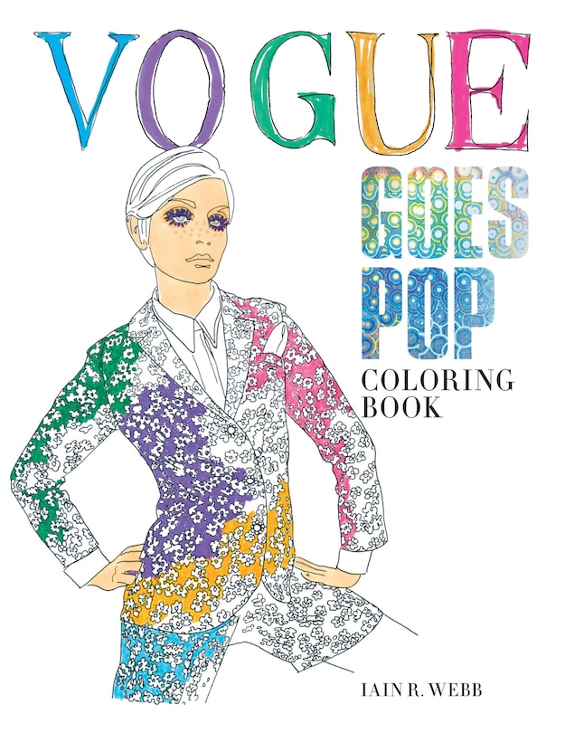 Couverture_Vogue Goes Pop Coloring Book