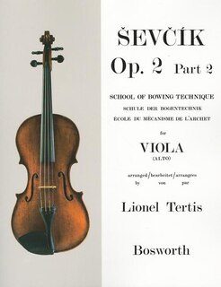 Front cover_Sevcik For Viola - Opus 2, Part 2