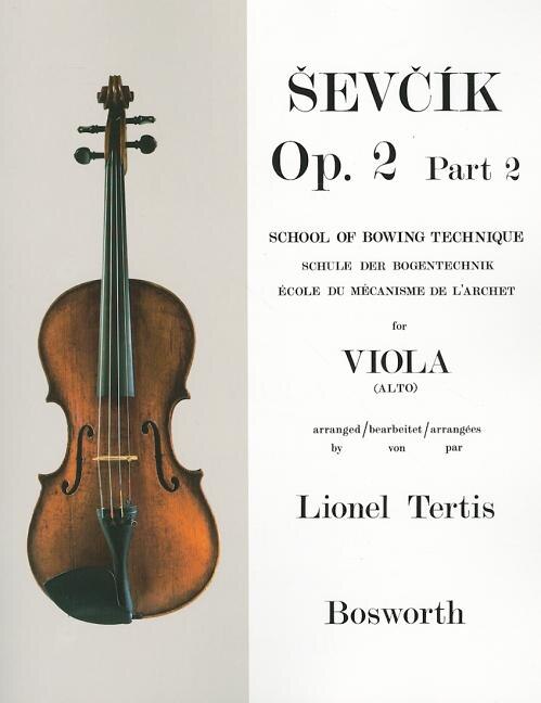 Front cover_Sevcik For Viola - Opus 2, Part 2