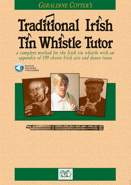 Front cover_Geraldine Cotter's Traditional Irish Tin Whistle Tutor