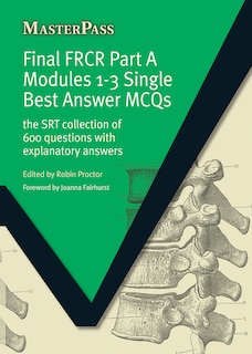 Front cover_Final FRcr Part A Modules 1-3 Single Best Answer MCQs