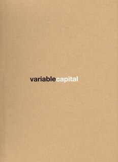 Front cover_Variable Capital