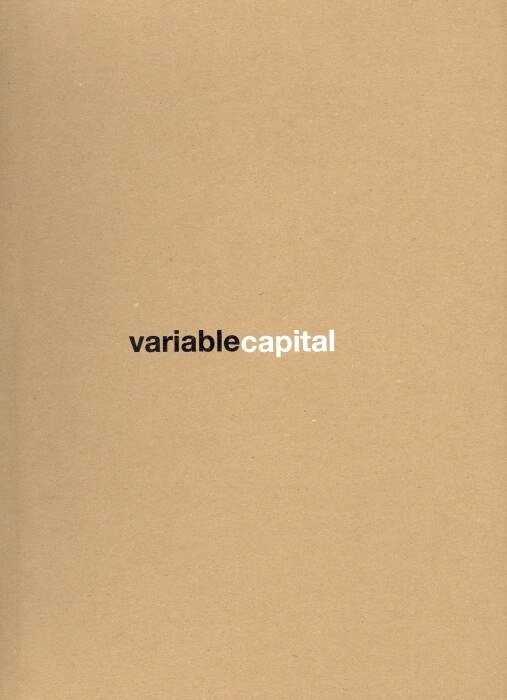 Front cover_Variable Capital
