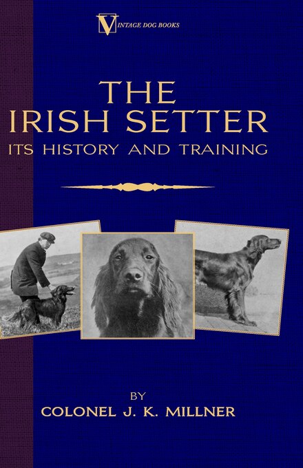 Front cover_The Irish Setter - Its History & Training (a Vintage Dog Books Breed Classic)