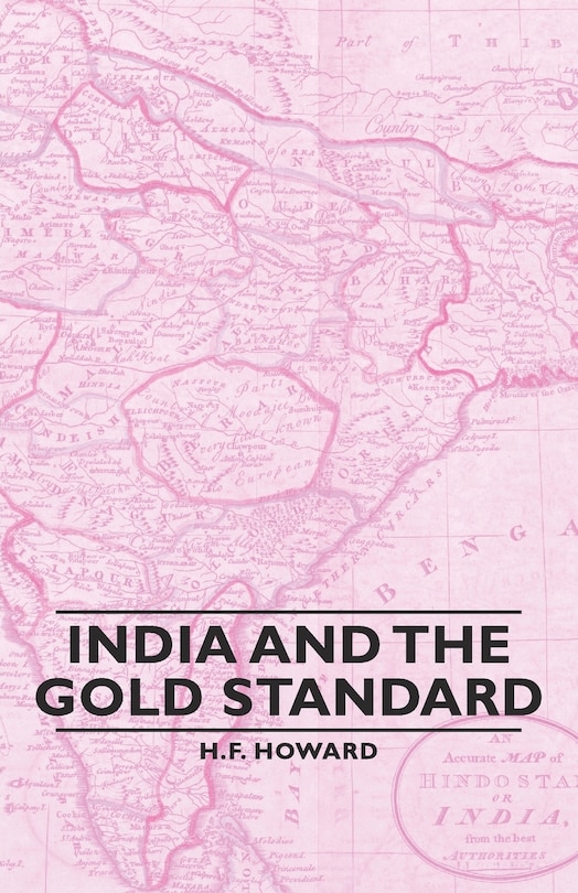 Couverture_India And The Gold Standard