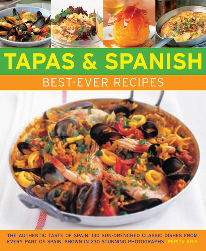 Front cover_Tapas & Spanish Best-Ever Recipes