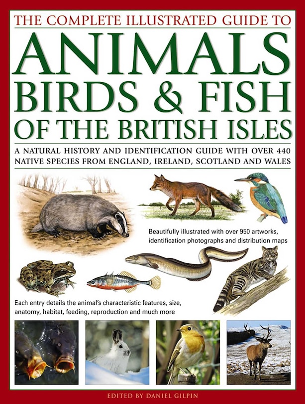 Couverture_The Complete Illustrated Guide to Animals, Birds & Fish of the British Isles