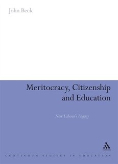 Couverture_Meritocracy, Citizenship and Education