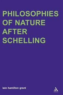 Front cover_Philosophies of Nature after Schelling
