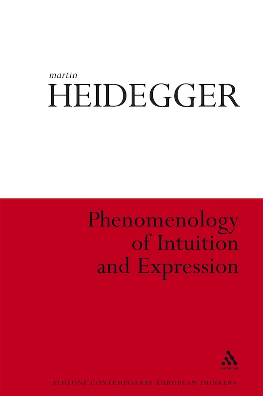 Front cover_Phenomenology of Intuition and Expression