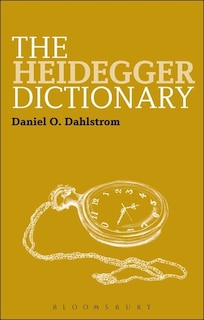 Front cover_The Heidegger Dictionary