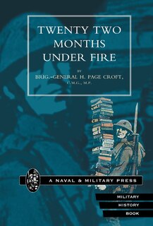 Front cover_Twenty-two Months Under Fire