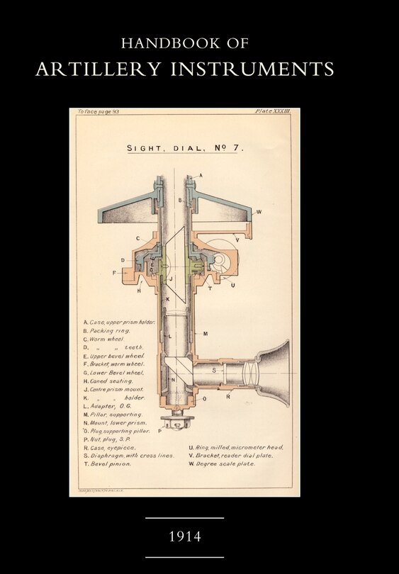 Couverture_Handbook Of Artillery Instruments 1914