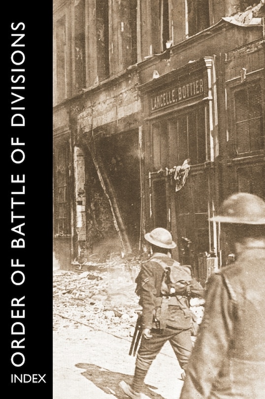 Front cover_ORDER OF BATTLE OF DIVISIONS, INDEX