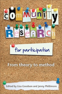 Front cover_Community Research For Participation