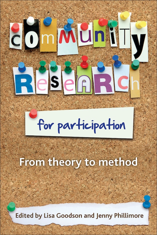Front cover_Community Research For Participation