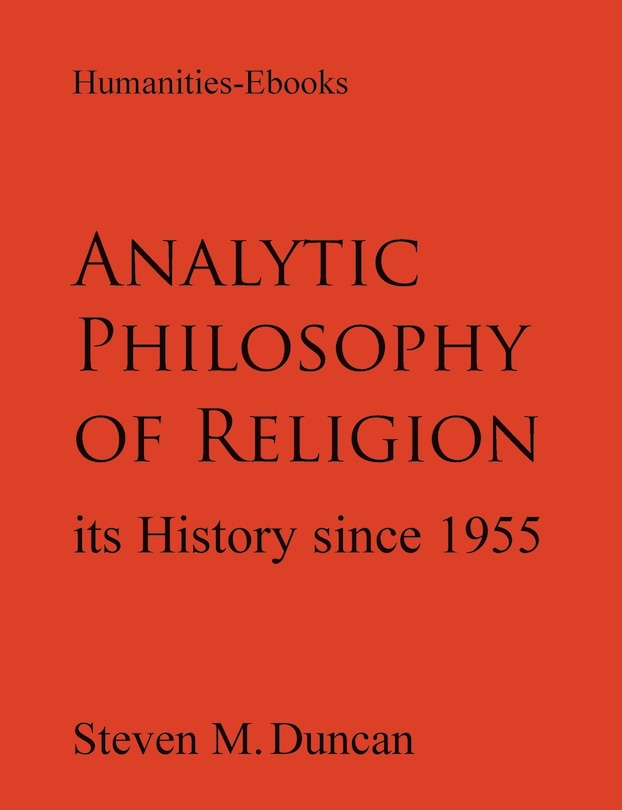 Couverture_Analytic Philosophy of Religion
