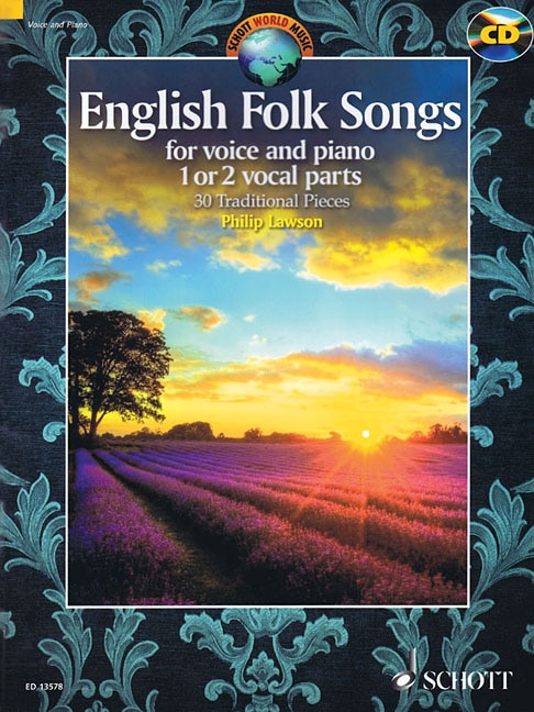 Front cover_English Folk Songs For Voice And Piano