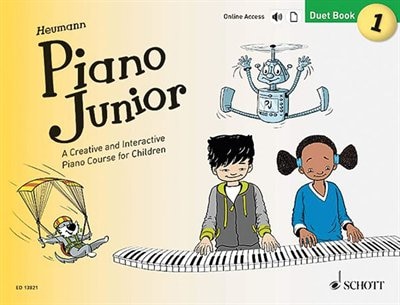 Piano Junior: Duet Book 1: A Creative And Interactive Piano Course For Children