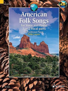 Front cover_American Folk Songs: 20 Traditional Pieces
