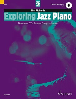 Front cover_Exploring Jazz Piano - Volume 2 - Book/Online Audio