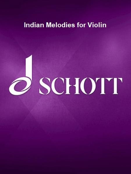 Couverture_Indian Melodies for Violin