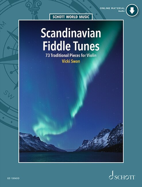 Front cover_Scandinavian Fiddle Tunes - 73 Traditional Pieces for Violin Book and Online Audio