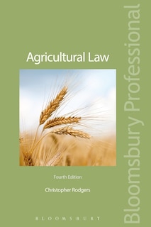 Front cover_Agricultural Law