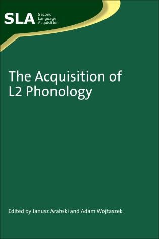 Couverture_The Acquisition of L2 Phonology