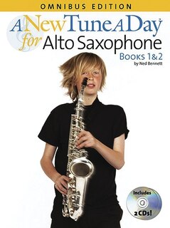 Front cover_A New Tune a Day: Alto Saxophone Books 1 & 2 Omnibus Edition - Book/Online Audio