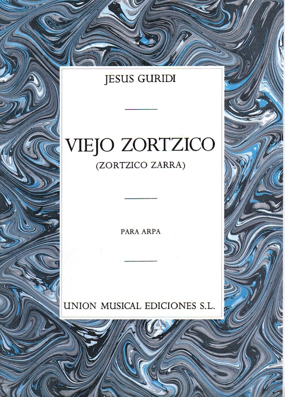 Front cover_Jesus Guridi: Viejo Zortzico For Harp