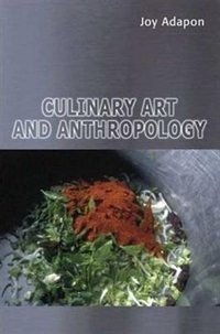 Front cover_Culinary Art And Anthropology