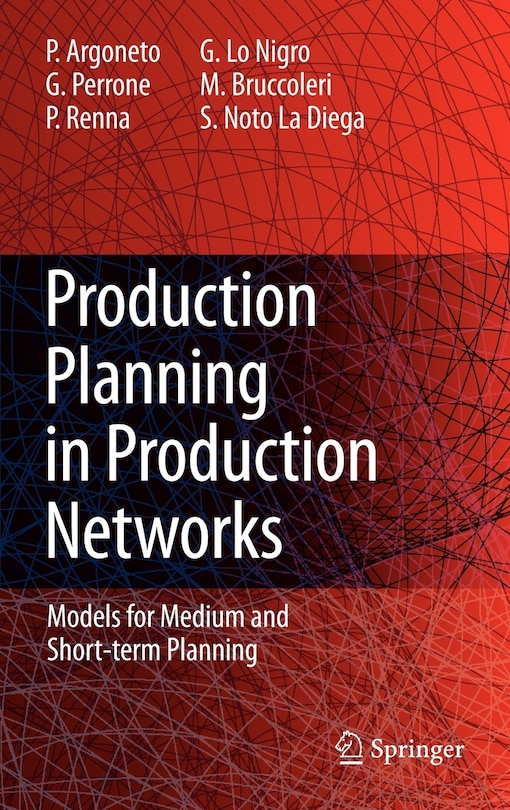 Couverture_Production Planning in Production Networks