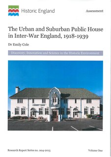 Front cover_The Urban and Suburban Public House in Inter-War England, 1918-1939