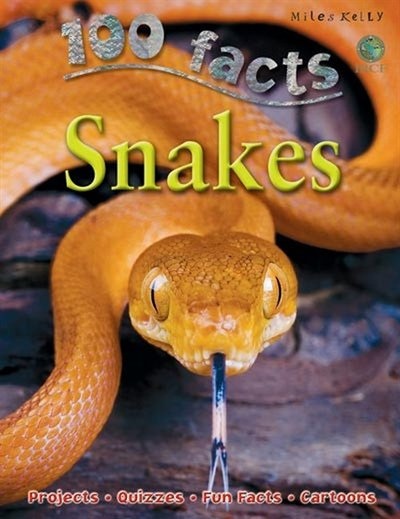 Couverture_100 FACTS SNAKES