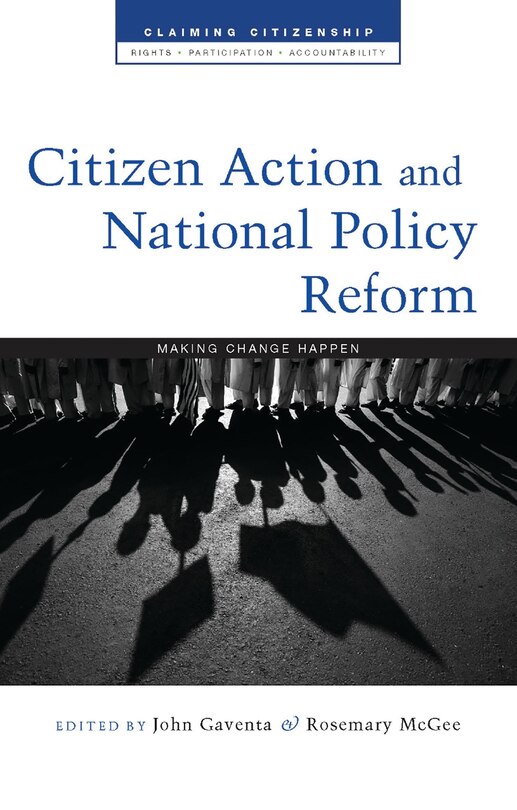 Front cover_Citizen Action And National Policy Reform