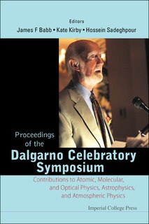 Couverture_Proceedings Of The Dalgarno Celebratory Symposium