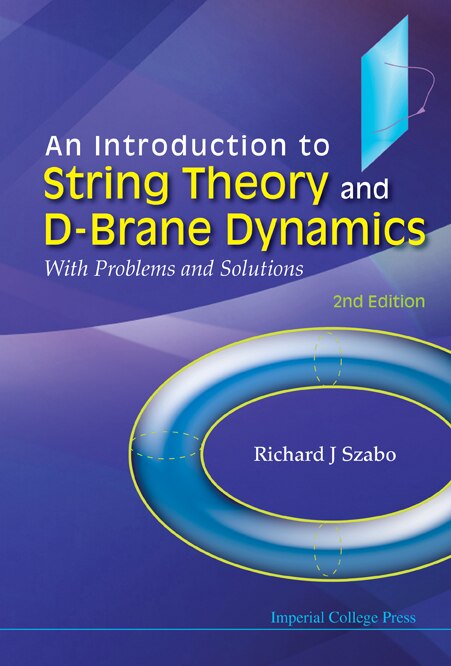 Couverture_Introduction to String Theory and D-Brane Dynamics, An