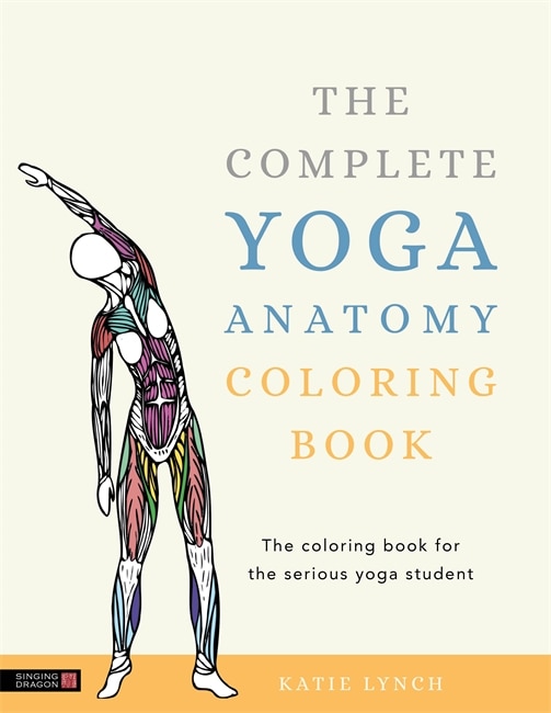 Front cover_The Complete Yoga Anatomy Coloring Book