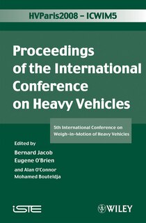 Couverture_ICWIM 5, Proceedings of the International Conference on Heavy Vehicles