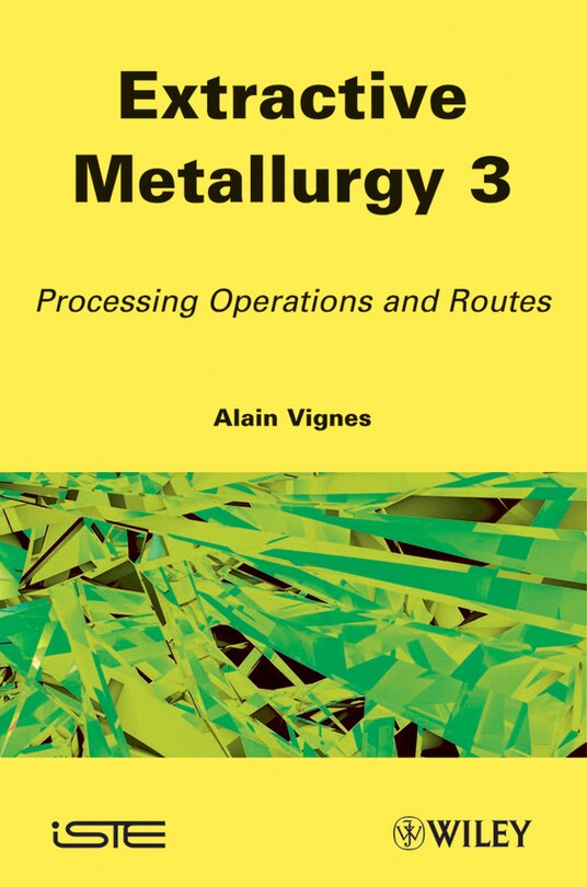 Front cover_Extractive Metallurgy 3