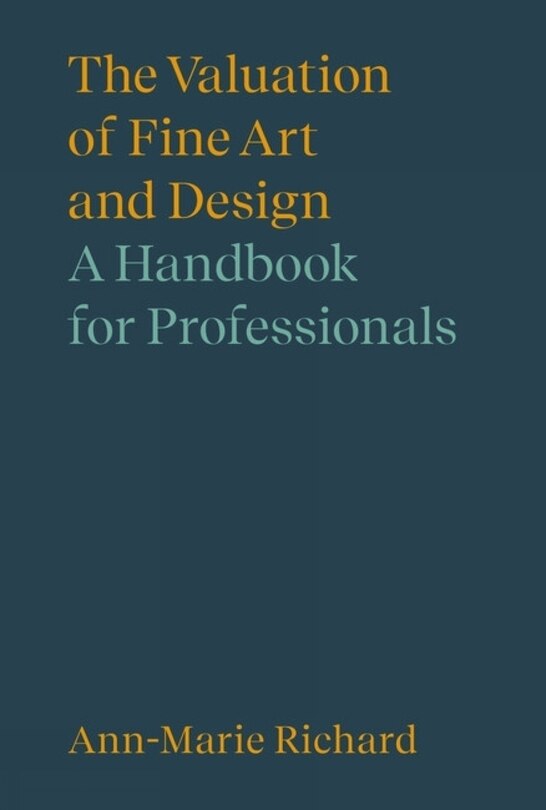 Front cover_The Valuation of Fine Art and Design