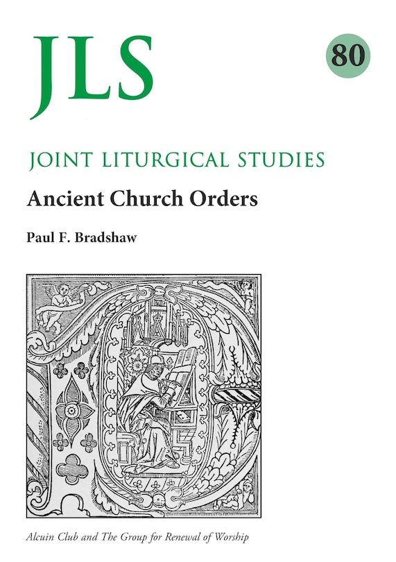 Couverture_Jls 80: Early Church Orders Revisited