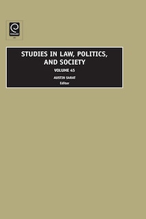 Front cover_Studies in Law, Politics and Society