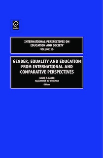 Front cover_Gender, Equality and Education from International and Comparative Perspectives