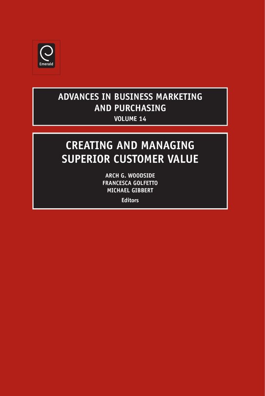Front cover_Creating and Managing Superior Customer Value